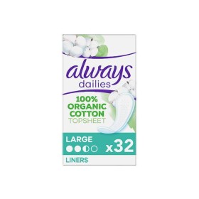 Always Dailies Cotton Protection Large Σερβιετάκια 32τμχ