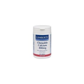 LAMBERTS Chewable Calcium 400mg 60tabs