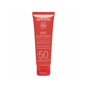 APIVITA - Bee Sun Safe Anti-spot   Anti-age Defense Face Cream SPF50 | 50ml
