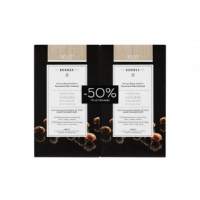 Korres PROMO -50% ΣΤΗ ΔΕΥΤΕΡΗ ΒΑΦΗ Argan Oil Ageless Colorant with Ceramides 10.17 Ξανθό Πλατίνας Μπεζ Μόνιμη Βαφή Μαλλιών με Τε
