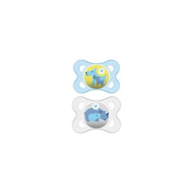 Mam Original Soother Rubber Blue - White 2-6m&2pcs 101L
