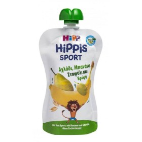 Hipp Sport Φρουτοπολτός με Αχλάδι, Μπανάνα, Σταφύλι & Βρώμη, 120gr
