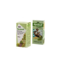 POWER HEALTH Alpenkraft Herdal  Syrup 100ml + Δώρο Alpenkraft Candies 28g