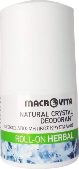MACROVITA ΦΥΣΙΚΟΣ ΚΡΥΣΤΑΛΛΟΣ ROLL-ON HERBAL 50 ml