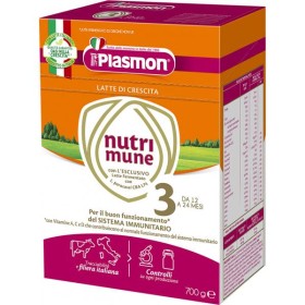 Plasmon Γάλα σε Σκόνη Nutri Mune 3, 12m+ 700gr
