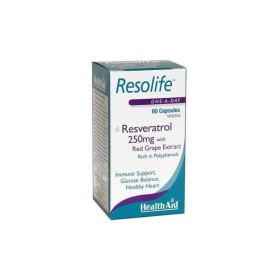 HEALTH AID Resolife (Resveratrol 250mg) - 60 Capsules
