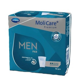 Hartmann MoliCare Premium Men Pad No.2 (168600) Επιθέματα Ελαφράς Ακράτειας, 14 τεμάχια