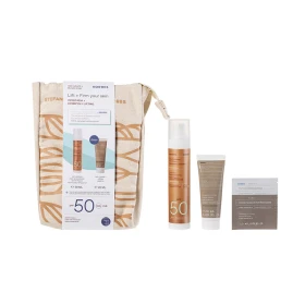 KORRES - Set Lift & Firm Your Skinred Red Grape Daily Sunscreen Face Cream Antiageing+Antispot (50ml) & Δώρο Black Pine 4D Bounce Firming Moisturizer (20ml)