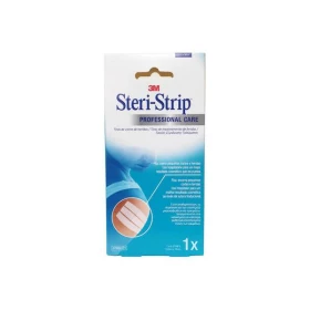 3M Αποστειρωμένο Αυτοκόλλητα Επιθέματα Steri-Strip Professional Care 100x12mm 1×6 strips