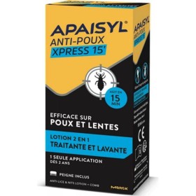 Merck Apaisyl Poux,πρόγραμμα αγωγής 3 σε 1 , 100 ml