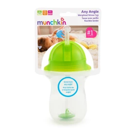 MUNCHKIN - Tip   Sip Straw Cup Green 12m+ | 296ml
