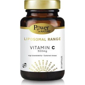 Power Of Nature Liposomal Range Vitamin C Sustained Release 500mg 30 κάψουλες