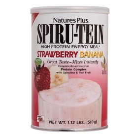 Natures Plus, SpiruTein Strawberry Banana, 510 gr