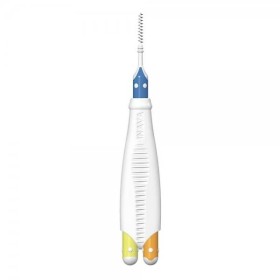 Elgydium Trio Compact 4 Μεσοδόντια Βουρτσάκια για Μεγάλα Διαστήματα, 2 Στελέχη & 6 Βουρτσάκια