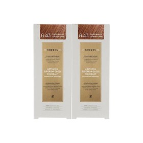 Korres Abyssinia Superior Gloss Colorant 8.43 Ξανθό Ανοιχτό Χάλκινο-Χρυσό 2 x 50ml