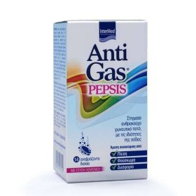Intermed AntiGas Pepsis 14 αναβράζοντα δισκία Λεμόνι