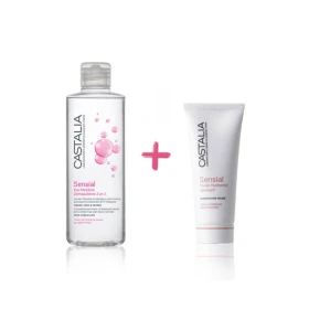 CASTALIA - Promo Set Sensial Fluide Hydratant Apaisant (40ml)   ΔΩΡΟ Eau Micellaire Démaquillant 3σε1 (300ml)