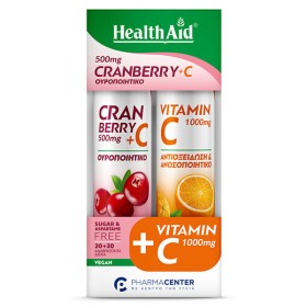 H/AID CRANBERRY COMBO PACK VIT.1000 mg 2χ20