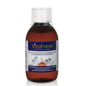 VitaFresh Σιρόπι Για Την Ανακούφιση Του Ερεθισμένου Λαιμού & Την Ενίσχυση Του Ανοσοποιητικού, 200ml