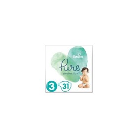 PAMPERS Pure Protection Μέγεθος 3 6-10Kg 31 Πάνες