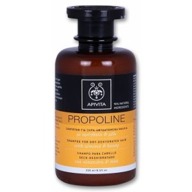Apivita Propoline Σαμπουάν για Ξηρά-Αφυδατωμένα Μαλλιά με Αμύγδαλο & Μέλι, 250ml