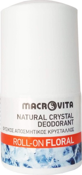 MACROVITA ΦΥΣΙΚΟΣ ΚΡΥΣΤΑΛΛΟΣ ROLL-ON FLORAL 50 ML