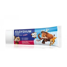 ELGYDIUM Kids Childrens Ice Age toothpaste with Perfume Fresh Strawberry 50ml