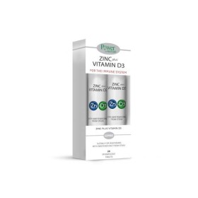 Power Of Nature Πακέτο Zinc plus Vitamin D3 20eff.tabs + Δώρο Zinc plus Vitamin D3 20eff.tabs