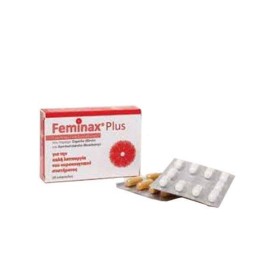 Feminax Plus Συμπλήρωμα Διατροφής για την καλή υγεία του ουροποιητικού συστήματος, 20caps