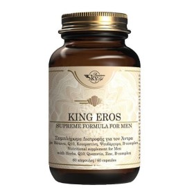 Sky Premium Life King Eros, Συμπλήρωμα Διατροφής Για Βελτίωση Της Σεξουαλικής Ζωής Του Άντρα Με Βότανα, Q10 Νταμιάνα & B - Compl
