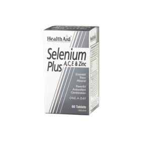 HEALTH AID - Selenium Plus A, C, E   Zinc | 60 tabs