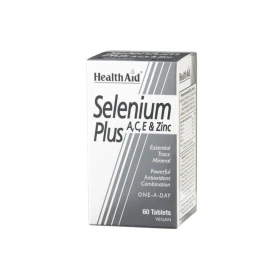 HEALTH AID - Selenium Plus A, C, E   Zinc | 60 tabs