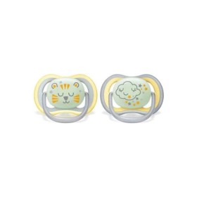Philips Πιπίλες Σιλικόνης Νυκτός Ultra Air για 18+ μηνών 2τμχ