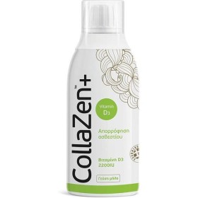CollaZen+ Vitamin D3 Πόσιμη Βιταμίνη D3 με Γεύση Μήλο, 300ml