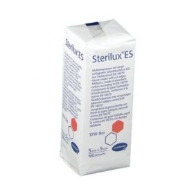 Hartmann Sterilux ES μη αποστειρωμένη 17 κλωστών, 8πλή 5x5cm 100τμχ