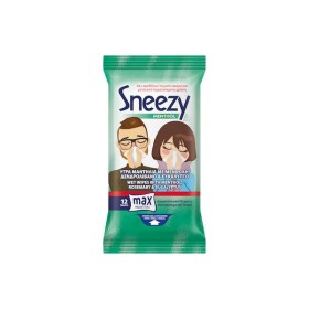 ΜΕΓΑ Sneezy Υγρά Μαντηλάκια με Μενθόλη 12τμχ