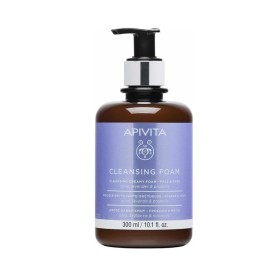 APIVITA - Cleansing Foam with Olive, Lavender   Propolis for Face   Eyes LIMITED EDITION | 300ml