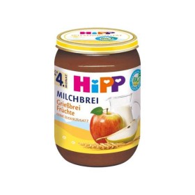 HIPP Baby Fruit Cream With Fruit And Semolina 4+ 190gr