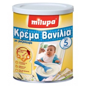 Milupa Κρέμα Βανίλια με Ριζάλευρο από τον 5ο μήνα, 300gr