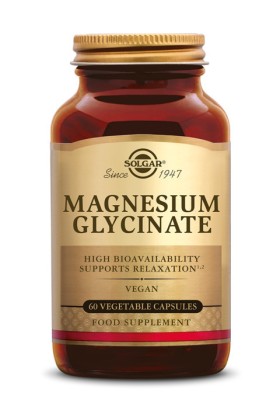 SOLGAR MAGNESIUM GLYCINATE 60 cAPS