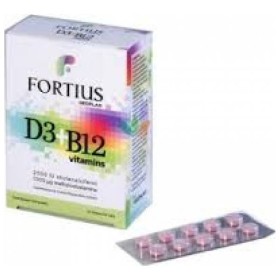 Geoplan Nutraceuticals Fortius D3 2500iu & B12 30 ταμπλέτες