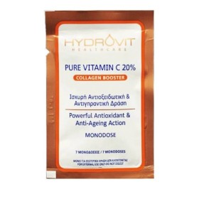 Hydrovit Pure Vitamin C 20% Collagen Booster Monodose Ορός Αντιγήρανσης Προσώπου, 7caps