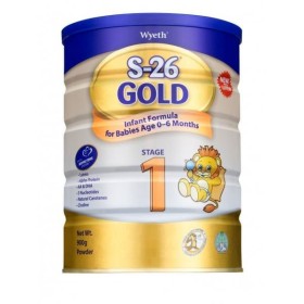 Wyeth Γάλα σε Σκόνη S-26 Gold I 0m+ 400gr