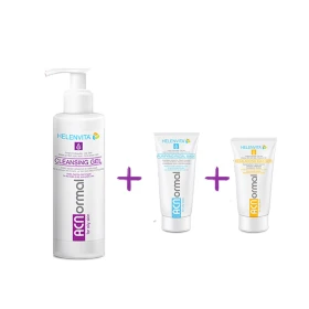 HELENVITA - ACNormal Cleansing Gel (200ml)   Δώρο ACNormal Rebalancing Emulsion (20ml)   ACNormal Purifying Facial Μask (20ml)
