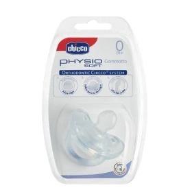 CHICCO - PHYSIO SOFT Πιπίλα Όλο Σιλικόνη 0+ | 1τμχ
