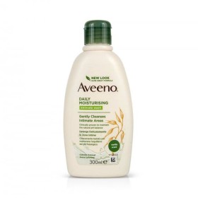 Aveeno Daily Moisturising Intimate Wash Ενυδατικό Υγρό Καθαρισμού Για Την Ευαίσθητη Περιοχή Με Άρωμα Βανίλια, 300ml