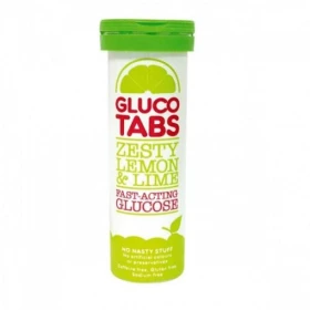 Glucotabs Zesty Lemon & Lime Ταμπλέτες Γλυκόζης με γεύση λεμόνι, 10 tabs