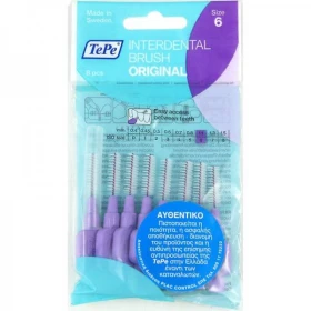 TEPE Interdental Brushes 6 1.1mm Purple