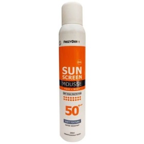 Frezyderm Sun Screen Mousse SPF50+ Αντηλιακό Προσώπου & Σώματος, 200ml