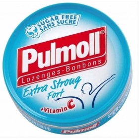 PULMOLL Καραμέλες Extra Strong & Βιταμίνη C, 45gr